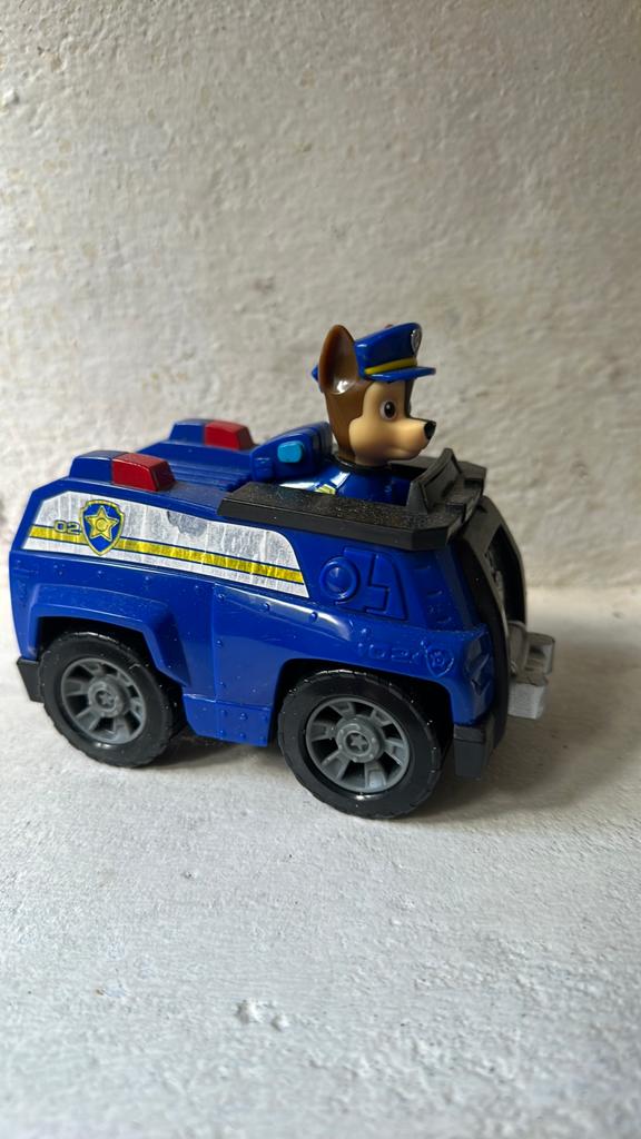 Paw Patrol Chase Politieauto Speelgoed, Ophalen of Verzenden, Gebruikt