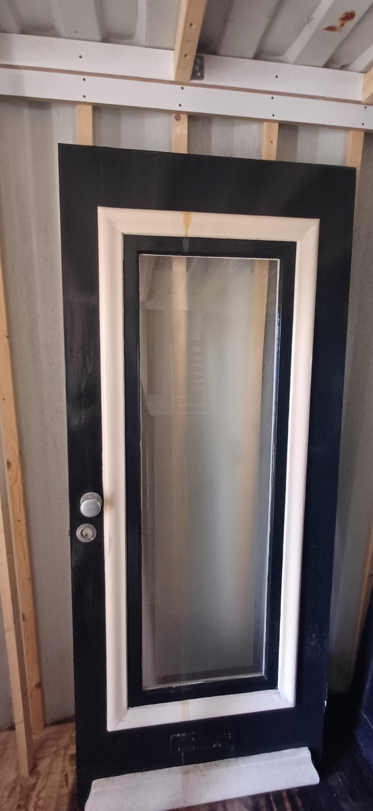Houten buitendeuren, Ophalen, Hout, 75 tot 150 cm, Deurkozijn