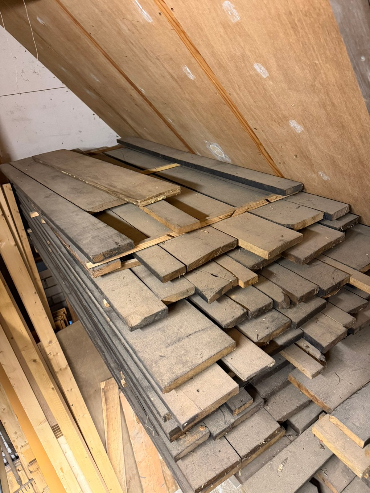 Eilen planken, Doe-het-zelf en Verbouw, Hout en Planken, Minder dan 25 mm, Eiken, Ophalen of Verzenden, Zo goed als nieuw