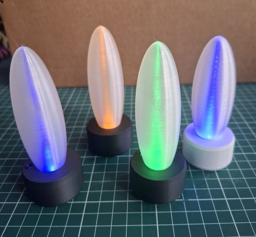 LED Theelicht Sfeerlicht, Kunststof, Ophalen of Verzenden, Minder dan 25 cm, Overige kleuren
