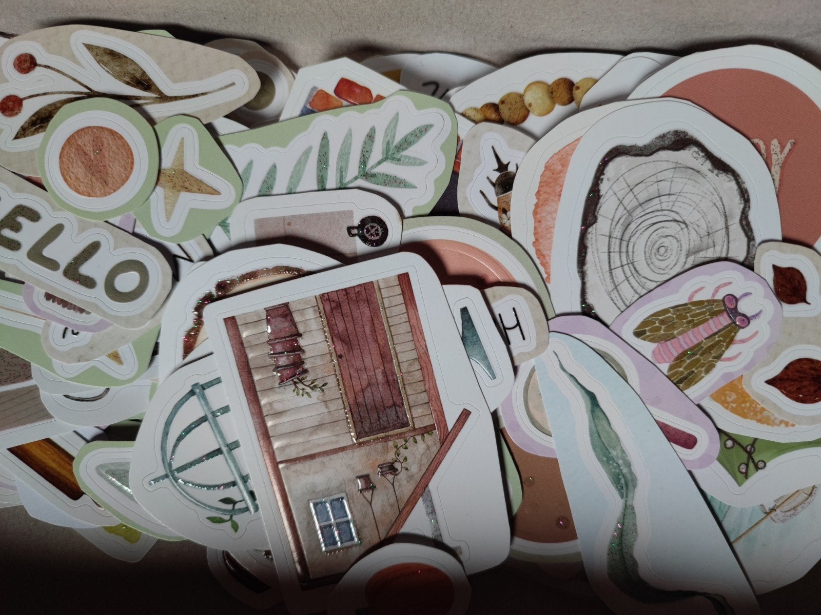 Leuke stickers voor scrapbooking en decoratie, Verzenden, Nieuw, Overige typen