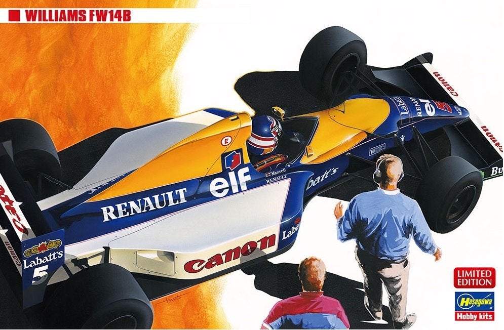 Williams FW14b, 1/24, Hasegawa, Overige merken, Auto, ., 1:32 tot 1:50