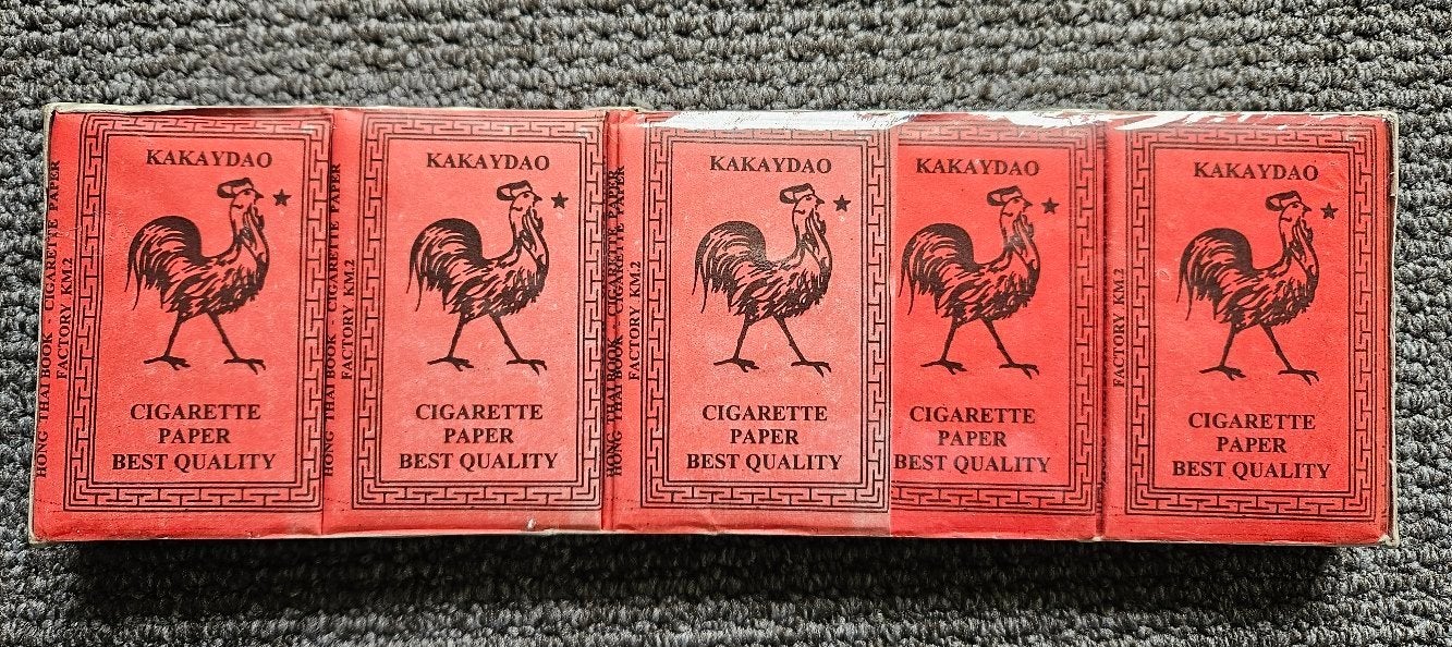 Vintage pak vloeitjes sigarettenpapier Kakaydao, Verzenden, Nieuw, Overige typen