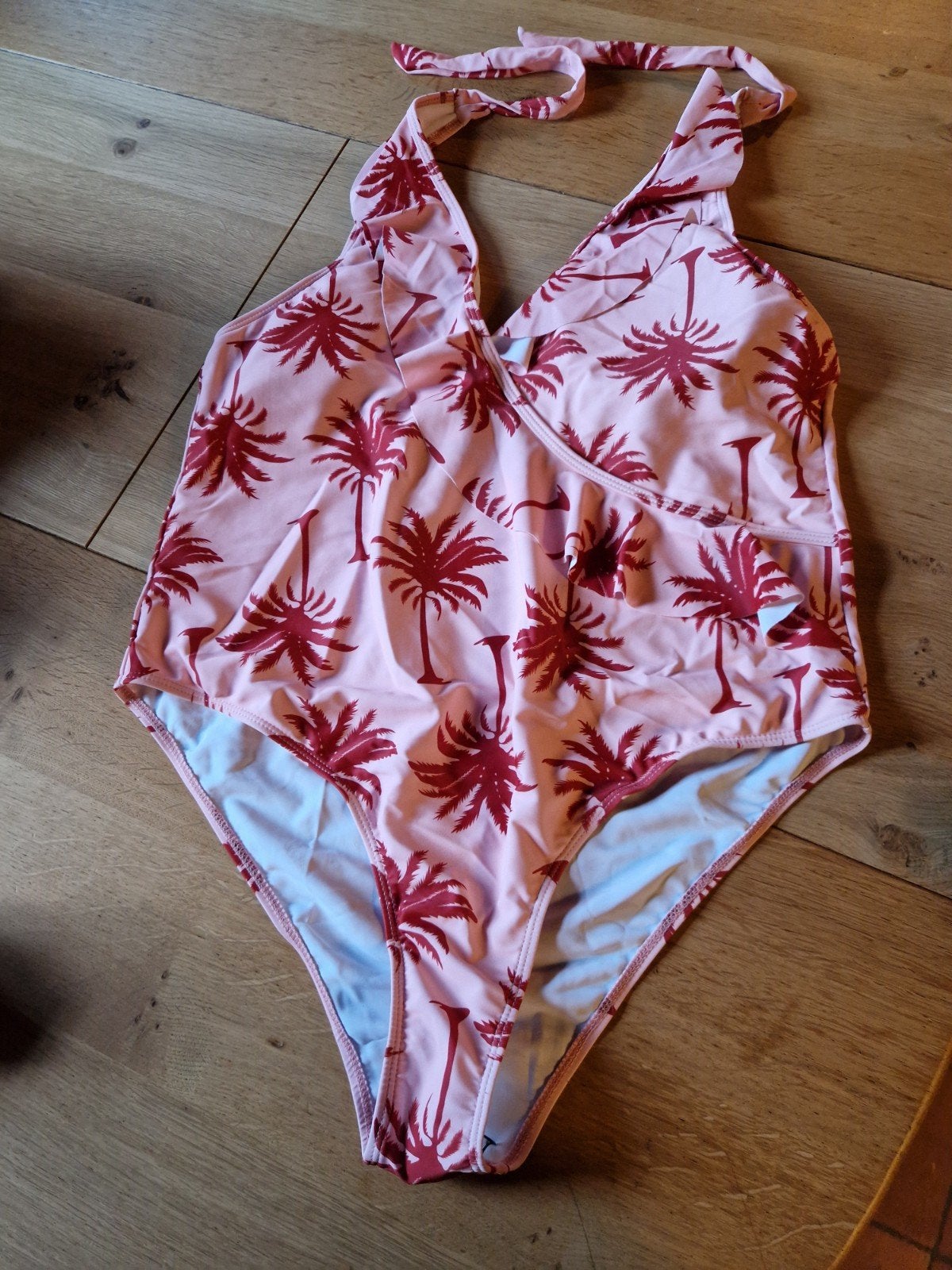 NIEUW BADPAK MAAT XL, Kleding | Dames, Ophalen of Verzenden, Nieuw, Rood, Badpak