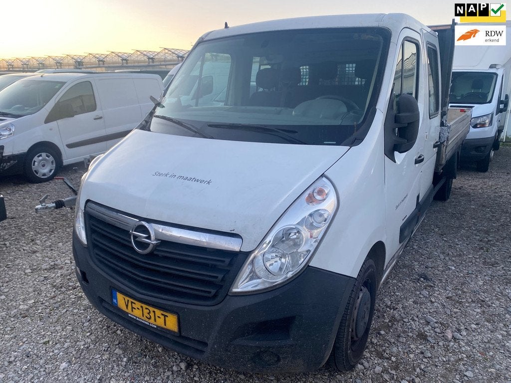 Opel Movano 2013 * 2.3 CDTI L3 DC * MOTOR DEFECT * EXPORT &, Auto's, Opel, Euro 5, 125 pk, Gebruikt, 2299 cc