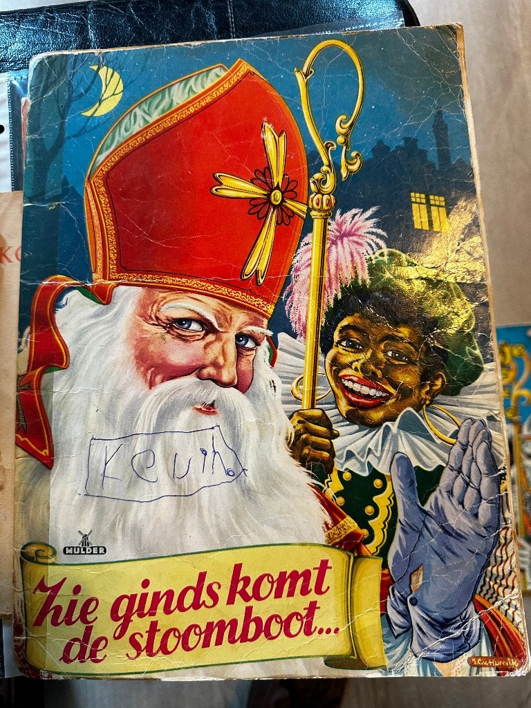 Vintage Sinterklaas liedjesboek - Mulder No. 1706 A, Ophalen, Gebruikt