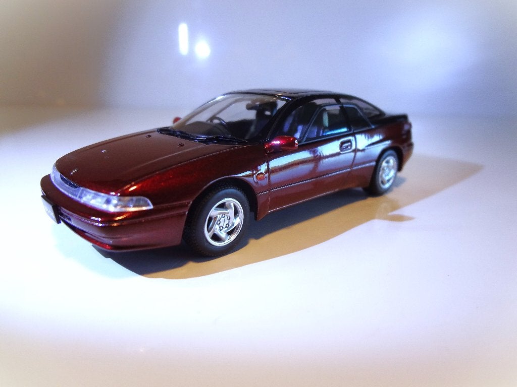 Subaru SVX Productiejaar 1991 Schaal 1:43. A.R Japan, Verzenden, Zo goed als nieuw, Auto, Overige merken