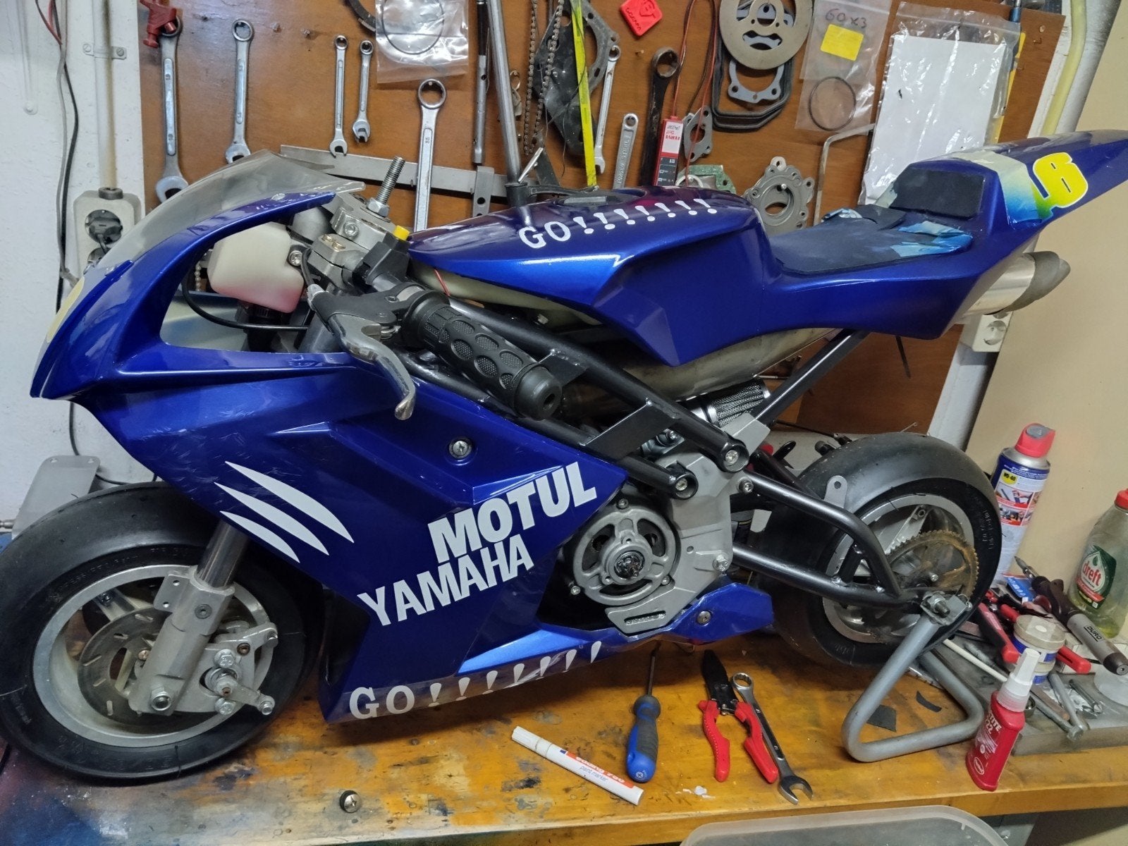 te koop blata watergekoelde minibike, Ophalen, Gebruikt, Overige typen, Blata