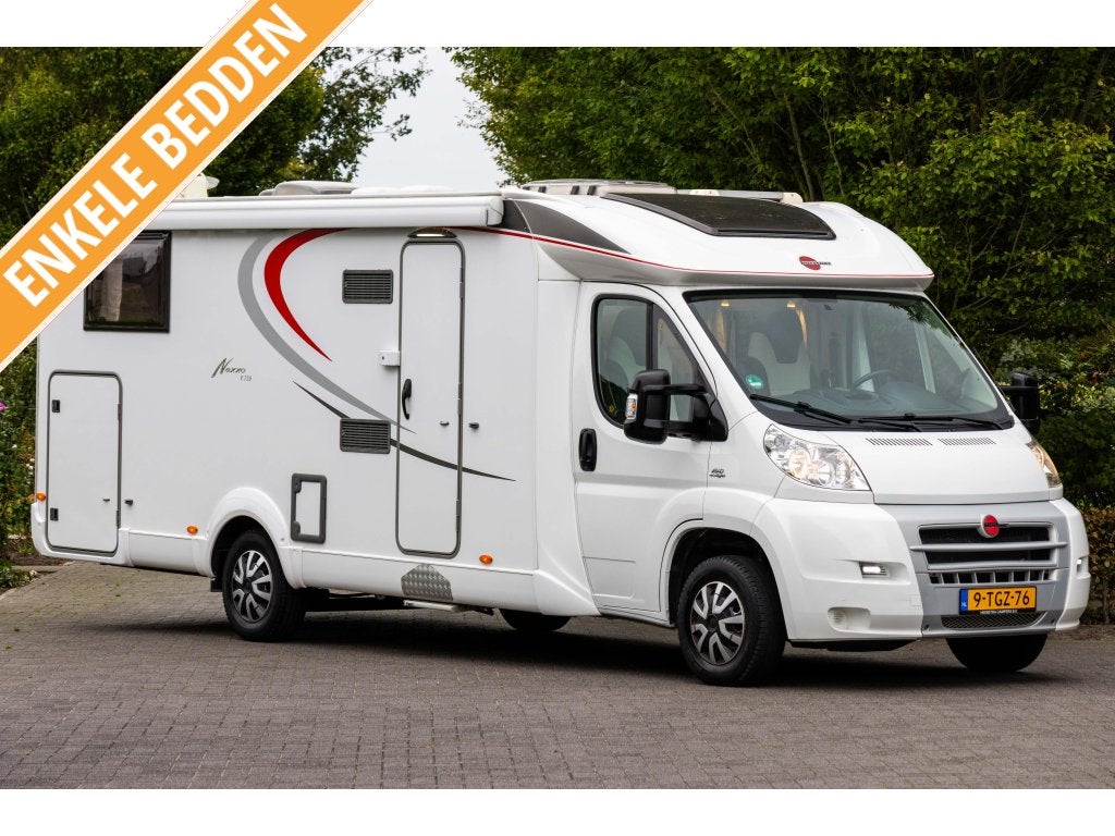 Bürstner Nexxo T 728 Euro5 Enkele bedden Ruim Compl, Ringverwarming, Fiat, Luifel, Koelkast