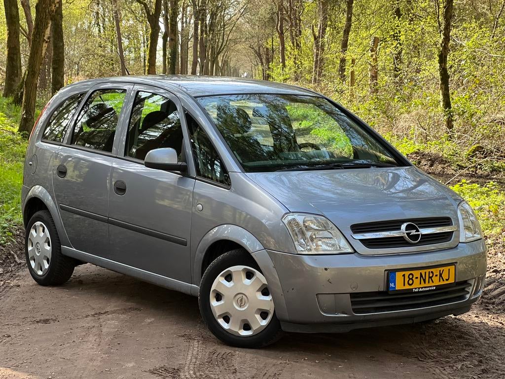 Opel Meriva 1.6 16V Automaat  | Nw. APK | Cruise | Airco, Auto's, 4 cilinders, 100 pk, 1200 kg, Grijs