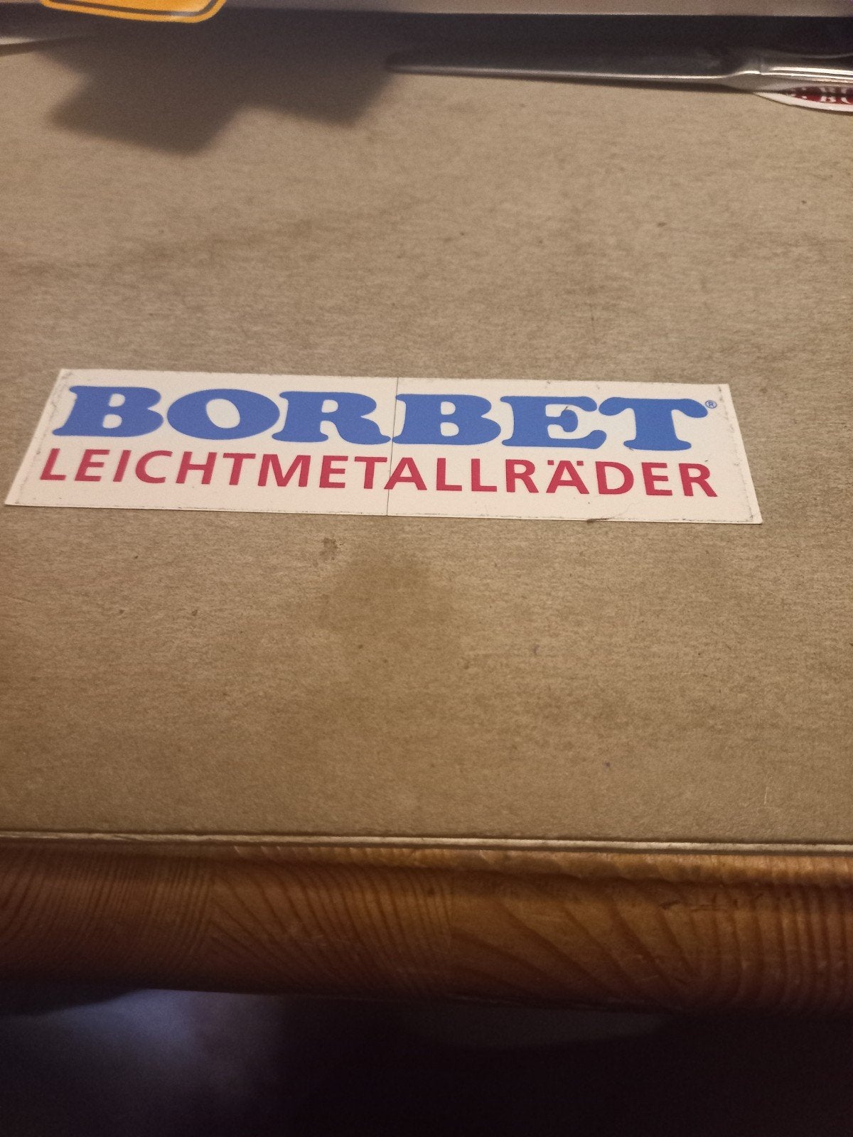 Borbet Lichtmetalen Velgen Sticker, Ophalen of Verzenden, Nieuw