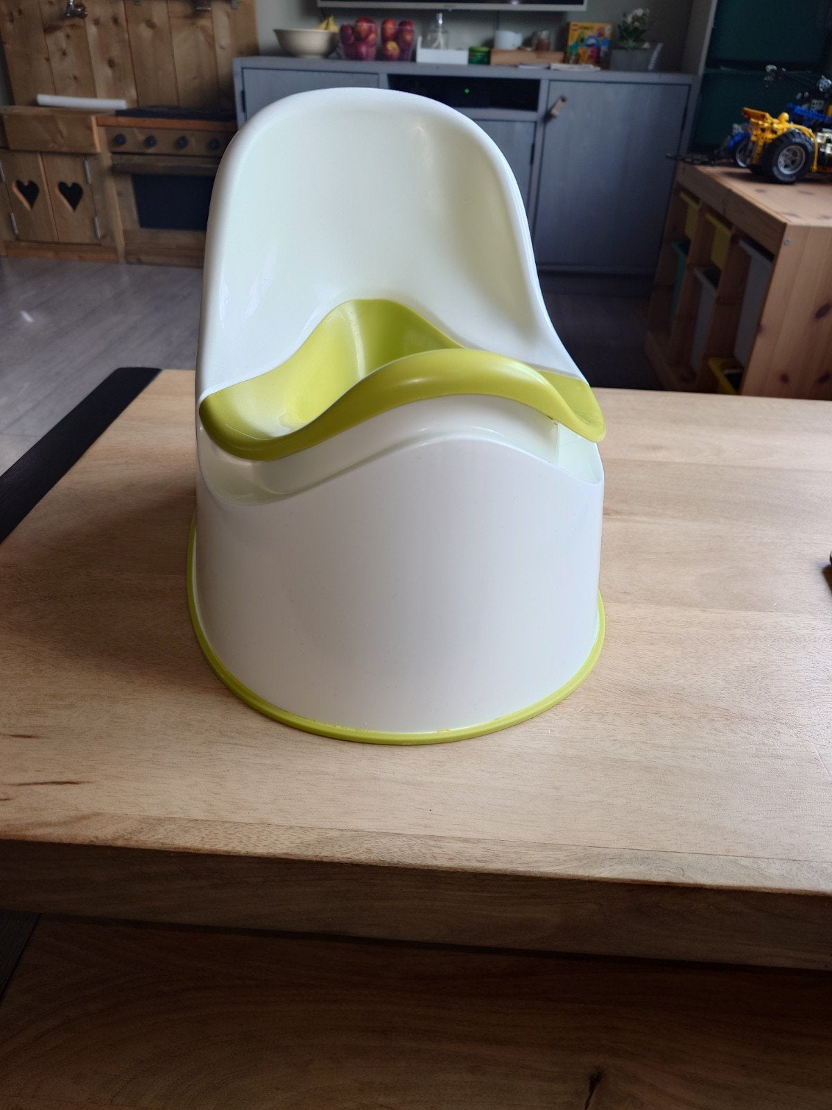 Potje en luieremmer, Ophalen, Gebruikt