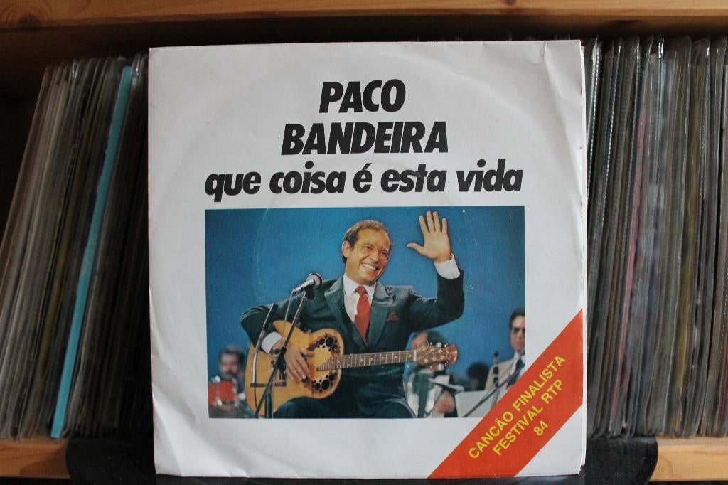 7" Single Paco Bandeira - Que Coisa É Esta Vida / Balada Da, Cd's en Dvd's, Vinyl Singles, Gebruikt, Single, 1970 - 1979, Pop