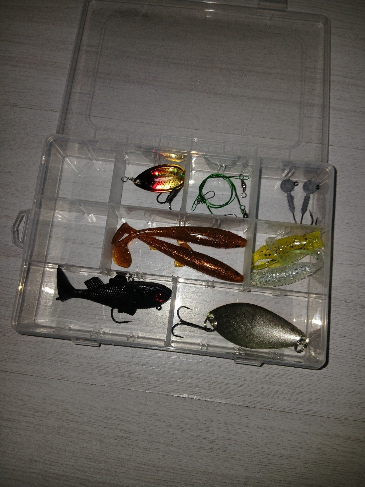 Verschilende kunstaas stukken, Ophalen of Verzenden, Nieuw, Complete set