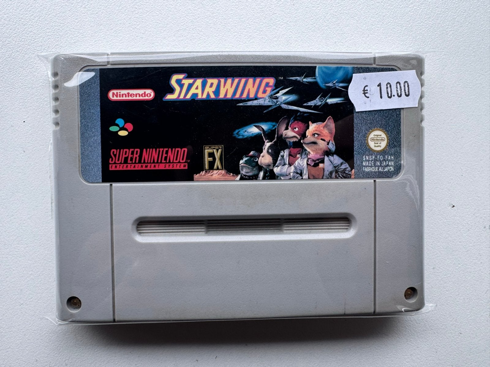 Starwing (Star Fox) SNES - Klassieke Nintendo Game, Gebruikt, Shooter, 1 speler, Ophalen of Verzenden