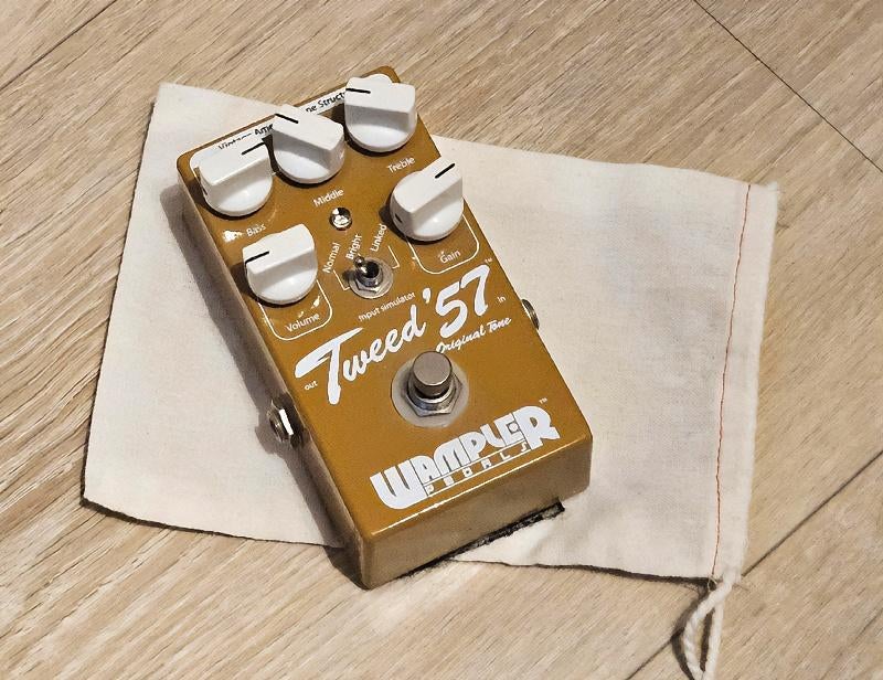 Wampler Tweed 57 Overdrive Amp in a Box, Muziek en Instrumenten, Effecten, Ophalen of Verzenden, Zo goed als nieuw, Distortion, Overdrive of Fuzz