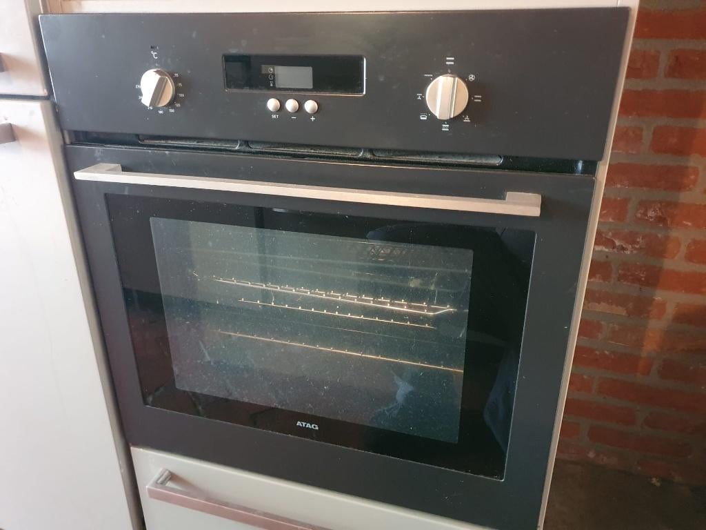 ATAG oven, Witgoed en Apparatuur, Ovens, Gebruikt, Hete lucht, 60 cm of meer, Oven met grill