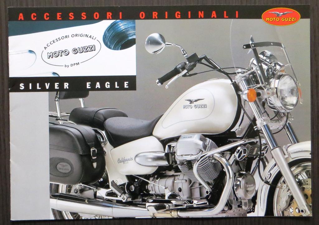 Folder Accessori Originali Moto Guzzi - 1999 - 8 blz (Frans), Motoren, Verzenden, Moto Guzzi