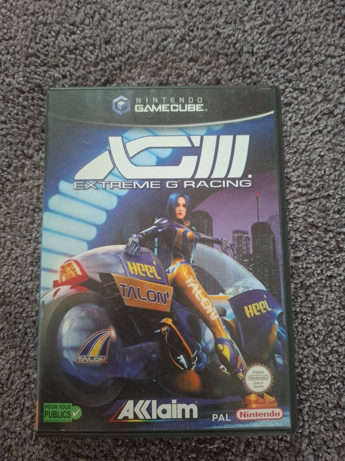 XGIII Extreme G Racing - Nintendo GameCube, Spelcomputers en Games, Gebruikt, 1 speler, Racen en Vliegen, Ophalen of Verzenden