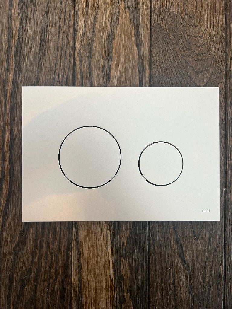 TECE loop drukplaat toilet mat chroom - nieuw - 9240922, Doe-het-zelf en Verbouw, Ophalen, Nieuw, Chroom, Toilet