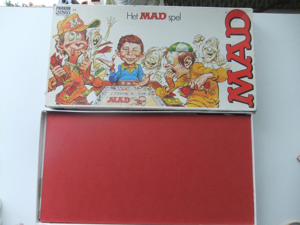 Het MAD magazine spel merk Parker, Een of twee spelers, Ophalen of Verzenden, Gebruikt, Parker