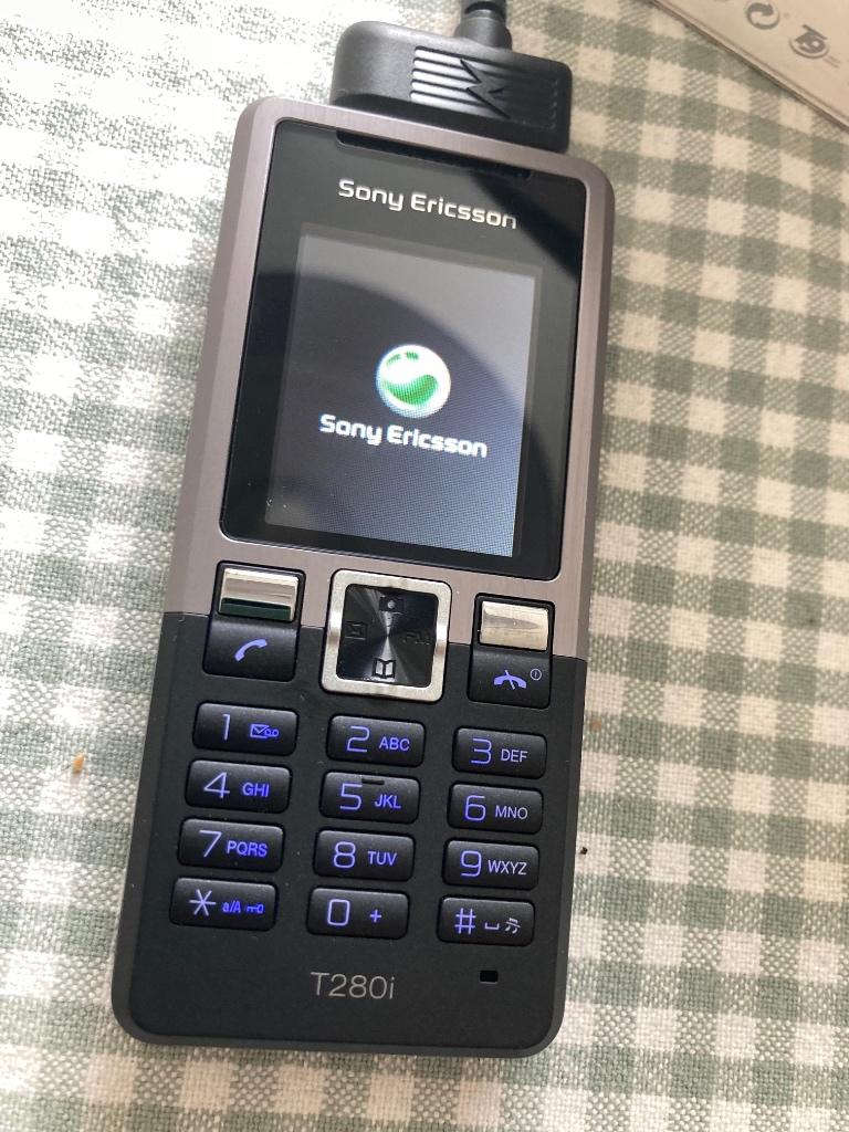 Sony Ericsson T280 i Mobiel 2008 NIEUW, Overige modellen, Verzenden, Zwart, Fysiek toetsenbord
