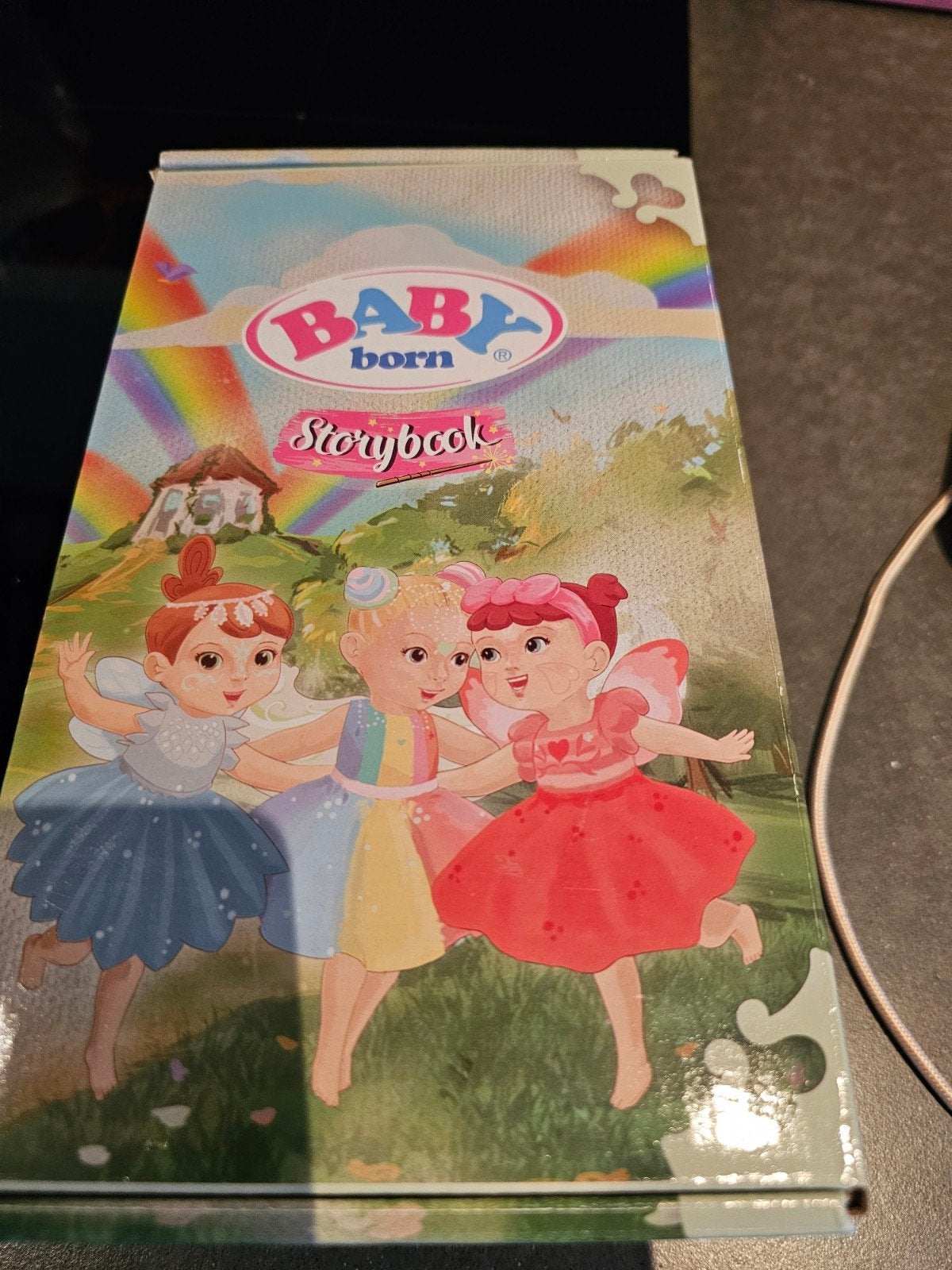 BABY born Storybook Fairy, regenboog elfje met lichtjes, Ophalen of Verzenden