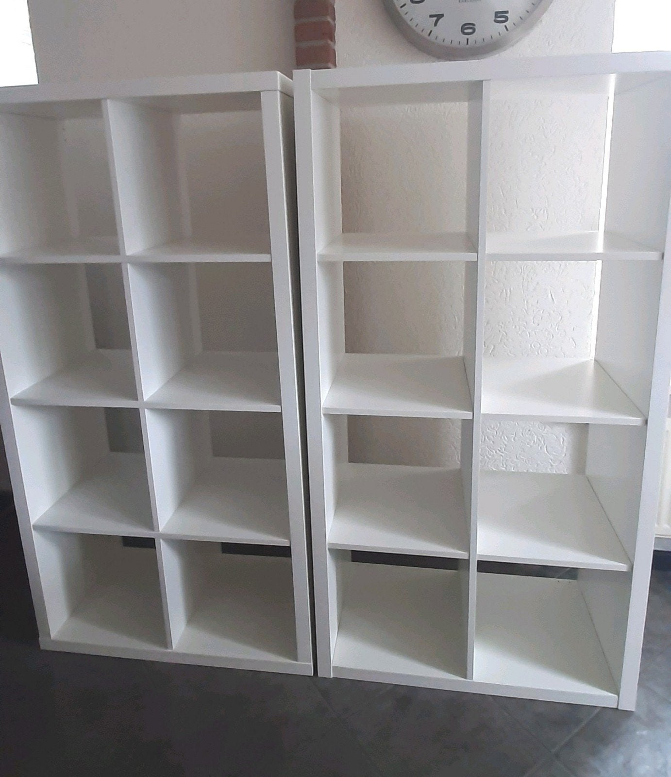 2x  Ikea kallax Vakkenkast 2x4 vakken, Ophalen