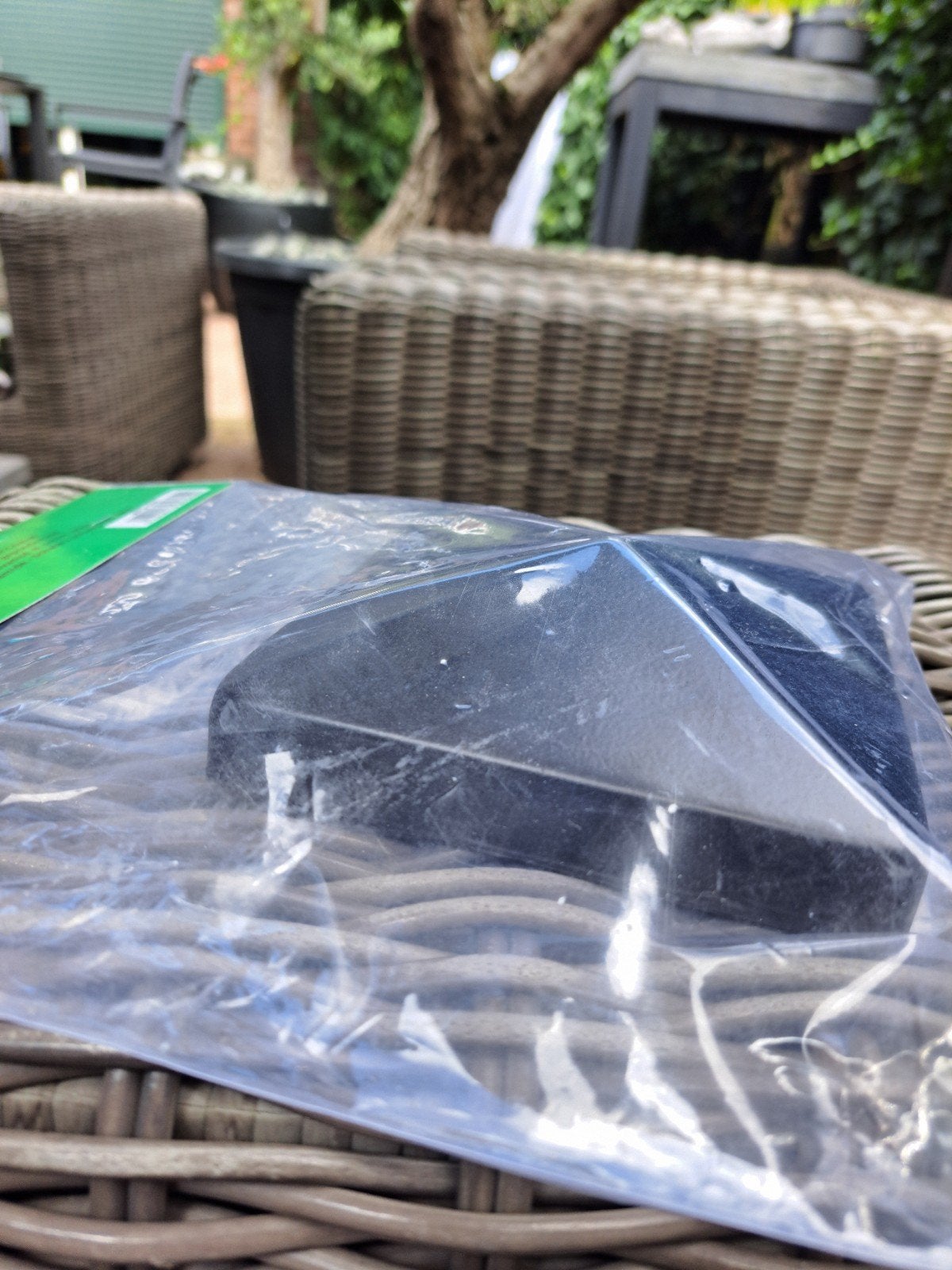 3 zwarte sierkappen voor paal of schutting, Tuin en Terras, Palen, Balken en Planken, Ophalen, Minder dan 180 cm, Palen