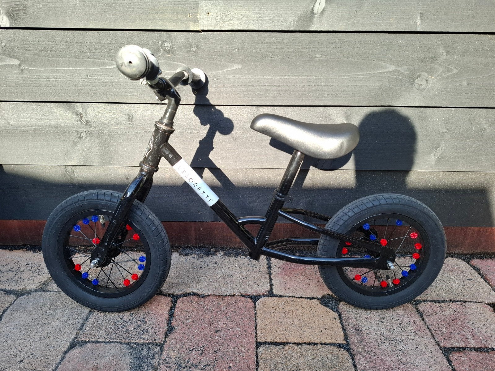 Veloretti loopfiets zwart, Ophalen, Gebruikt, Loopfiets