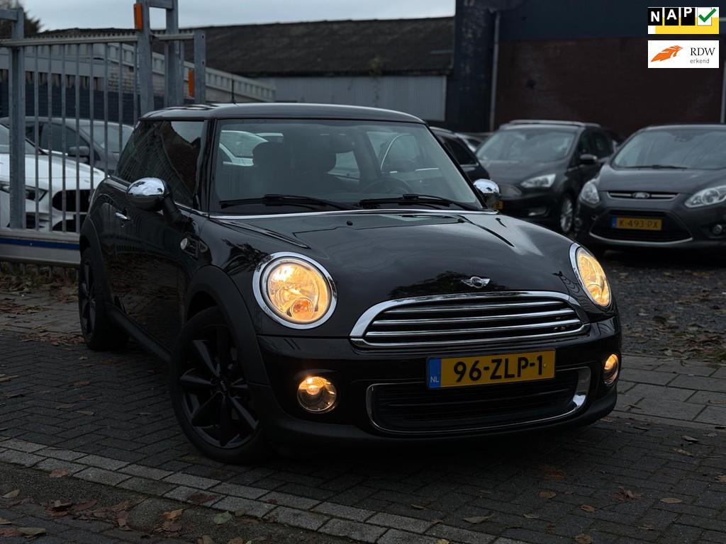 Mini Mini 1.6 One Kite White | Navigatie | 17” LMV | Cruis, Auto's, Euro 5, Stof, Gebruikt, 4 cilinders