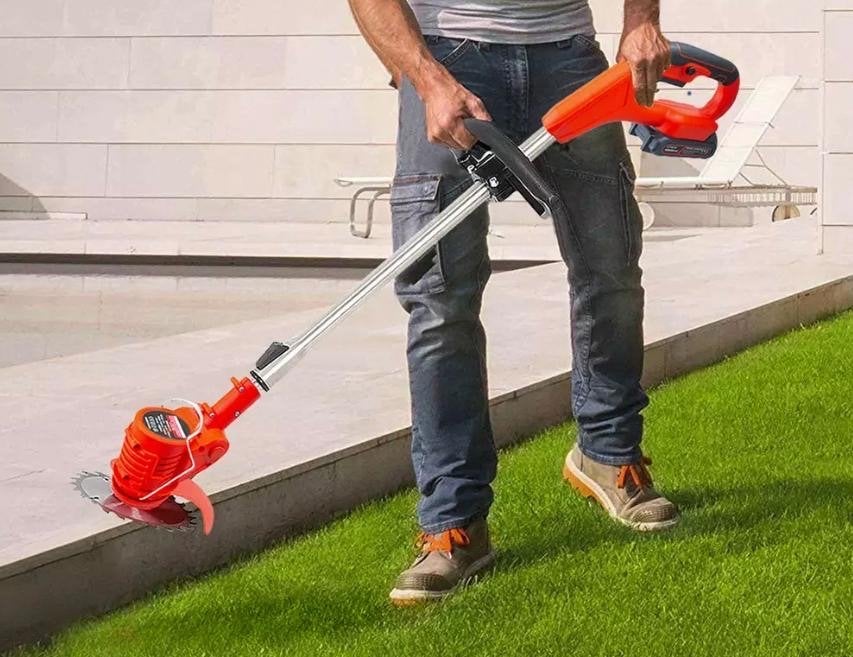 Nieuwe ADM Accu Grastrimmer Bosmaaier met 2 Accu's, Ophalen of Verzenden, Nieuw, 30 tot 50 cm, Accu