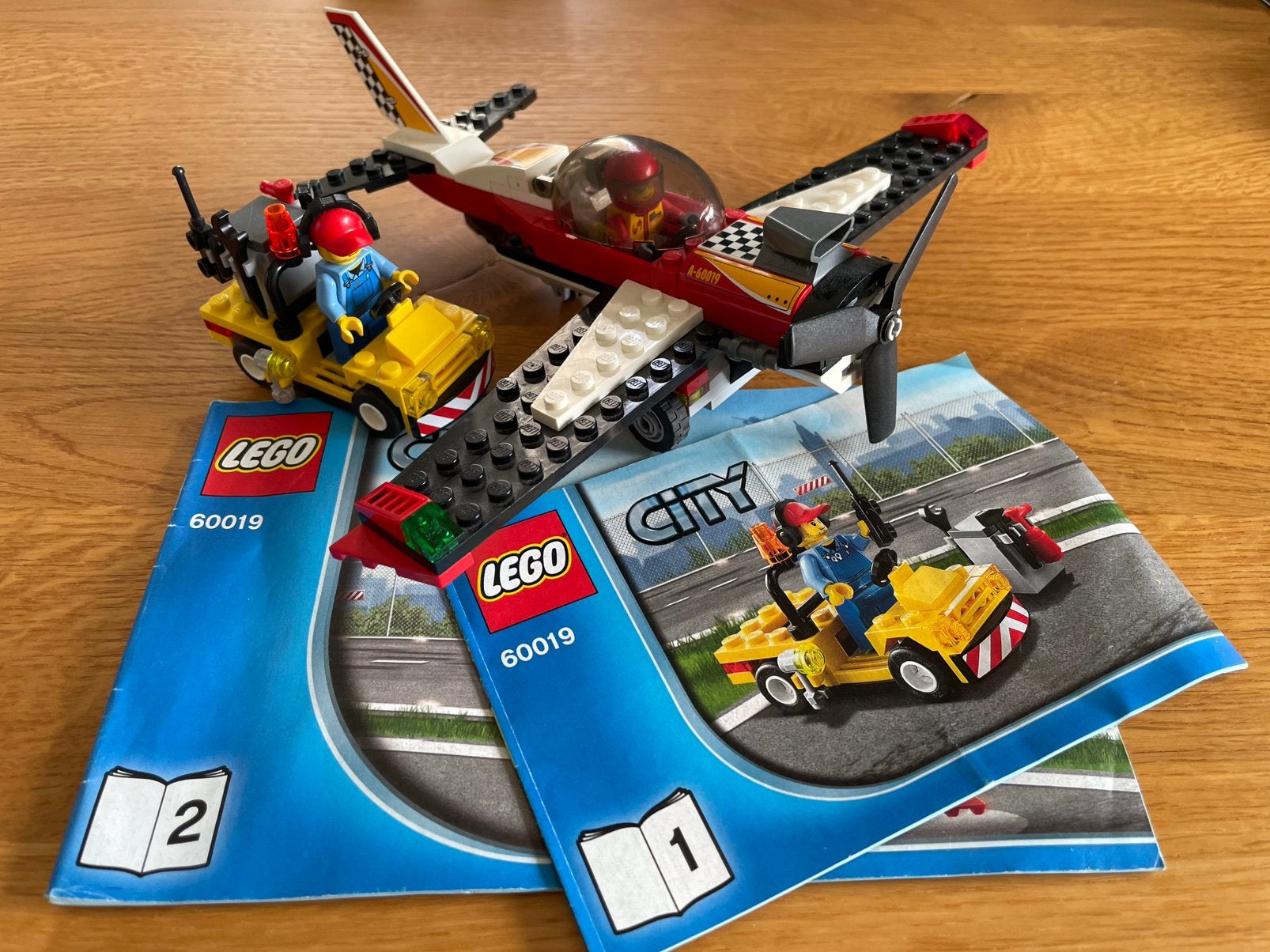 Lego city 60019 stuntvliegtuig, Ophalen of Verzenden, Zo goed als nieuw