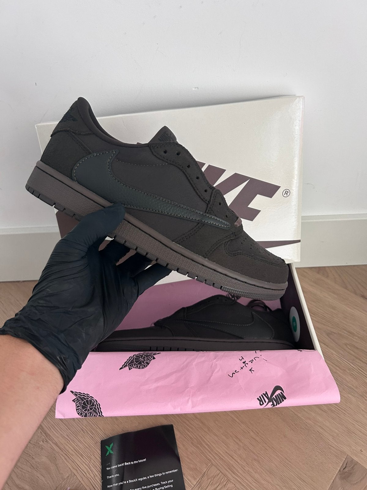 Travis scott, Maat 42, 43, 44, Kleding | Heren, Schoenen, Ophalen of Verzenden, Nieuw, Bruin, Sneakers of Gympen