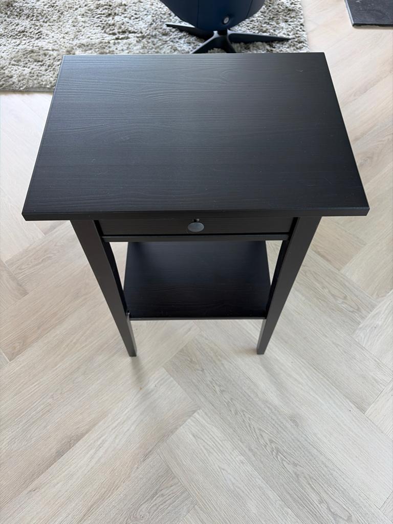 Ikea Hamnes nachtkastje, Minder dan 55 cm, Gebruikt, Vierkant, Hout