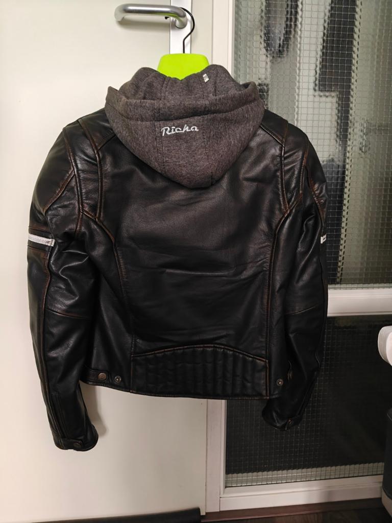 Leren motorjas Richa, Ophalen of Verzenden, Tweedehands, Jas | leer