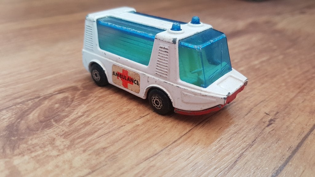 Stretcha Fetcha Matchbox No. 46 Ziekenauto, Ophalen of Verzenden, Gebruikt, Auto