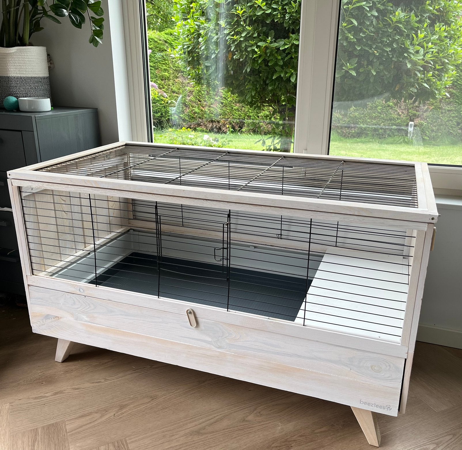 Caviakooi Beeztees 120 x 60 - konijnenhok, Dieren en Toebehoren, Knaagdieren en Konijnen | Hokken en Kooien, Ophalen, 110 cm of meer