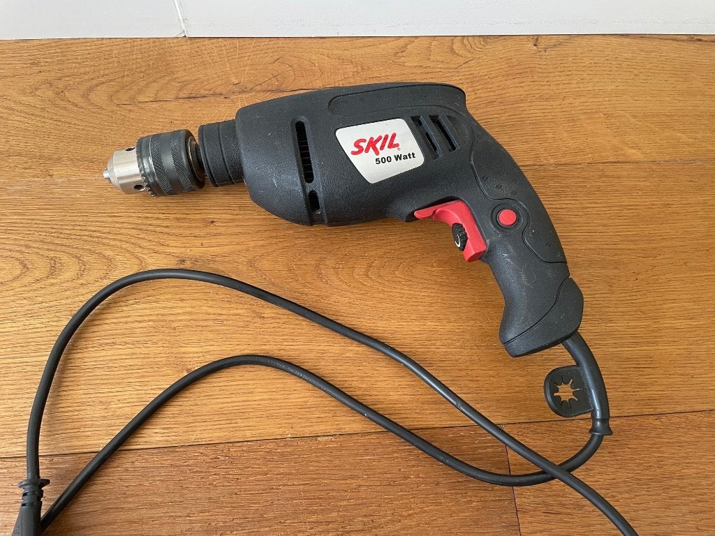 SKIL boormachine 500W klopboor, Doe-het-zelf en Verbouw, Gereedschap | Boormachines, Boormachine, Gebruikt, Ophalen of Verzenden