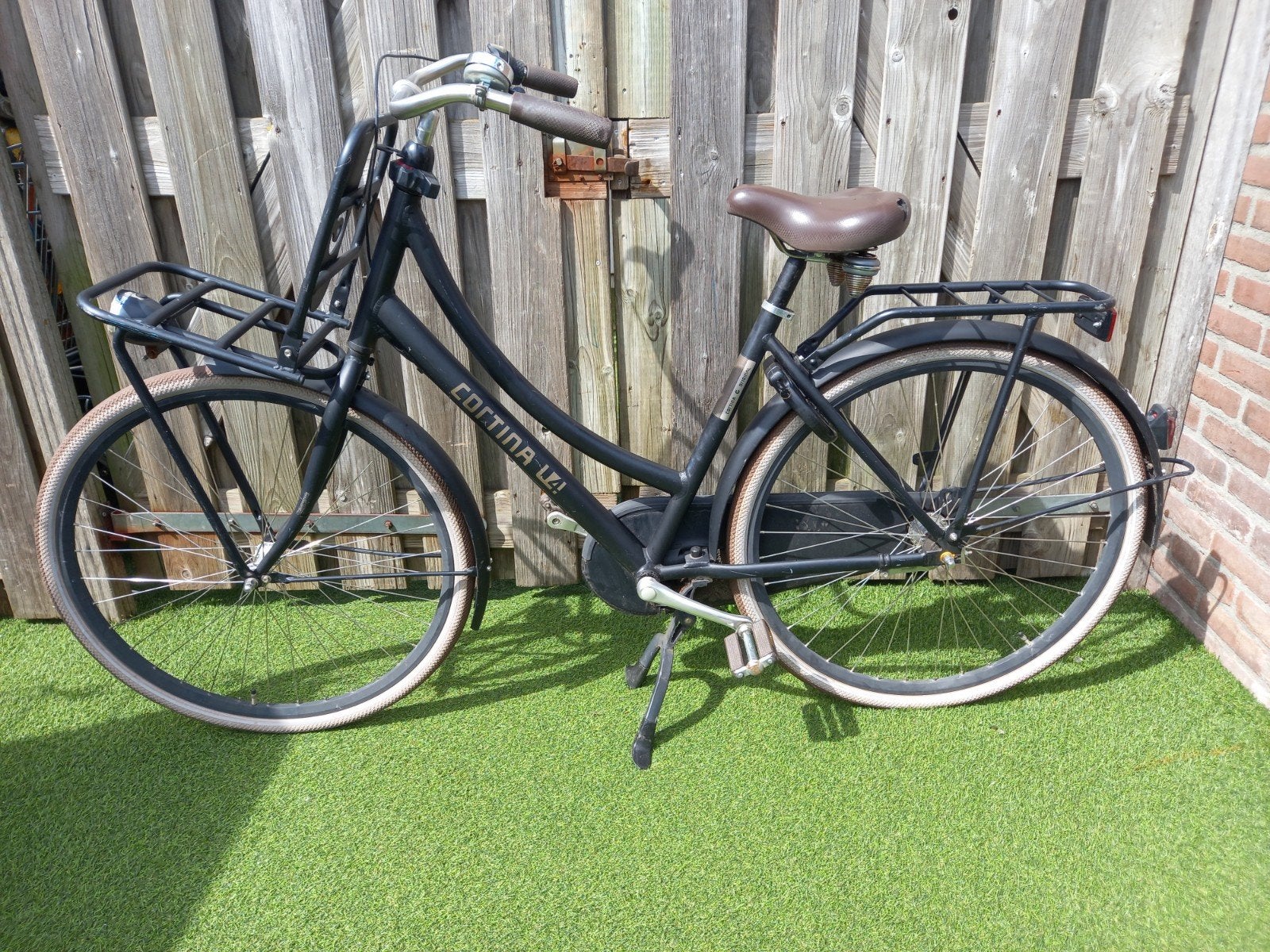 Cortina U4 Transportfiets - Stevige en stijlvolle stadsfiets, Overige merken, Versnellingen, Ophalen of Verzenden, Trommelrem