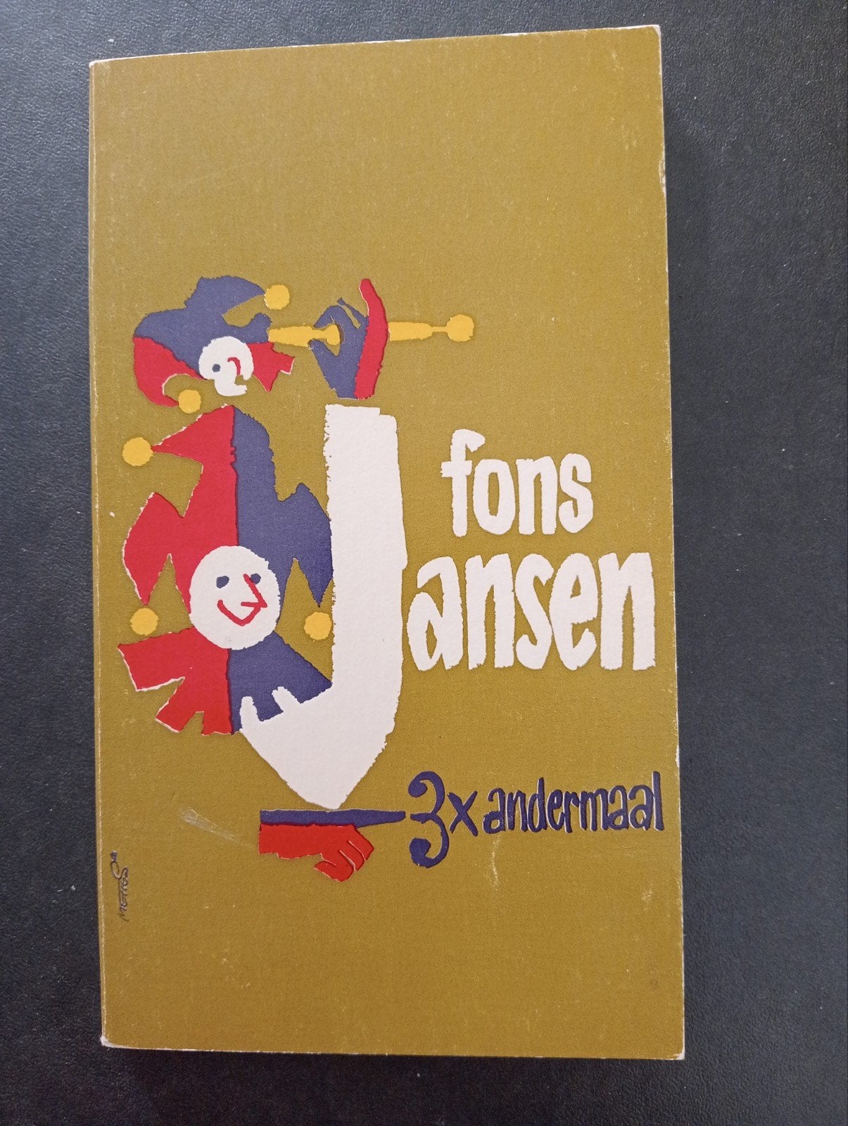 Fons Jansen - 3x andermaal, Ophalen of Verzenden, Gelezen
