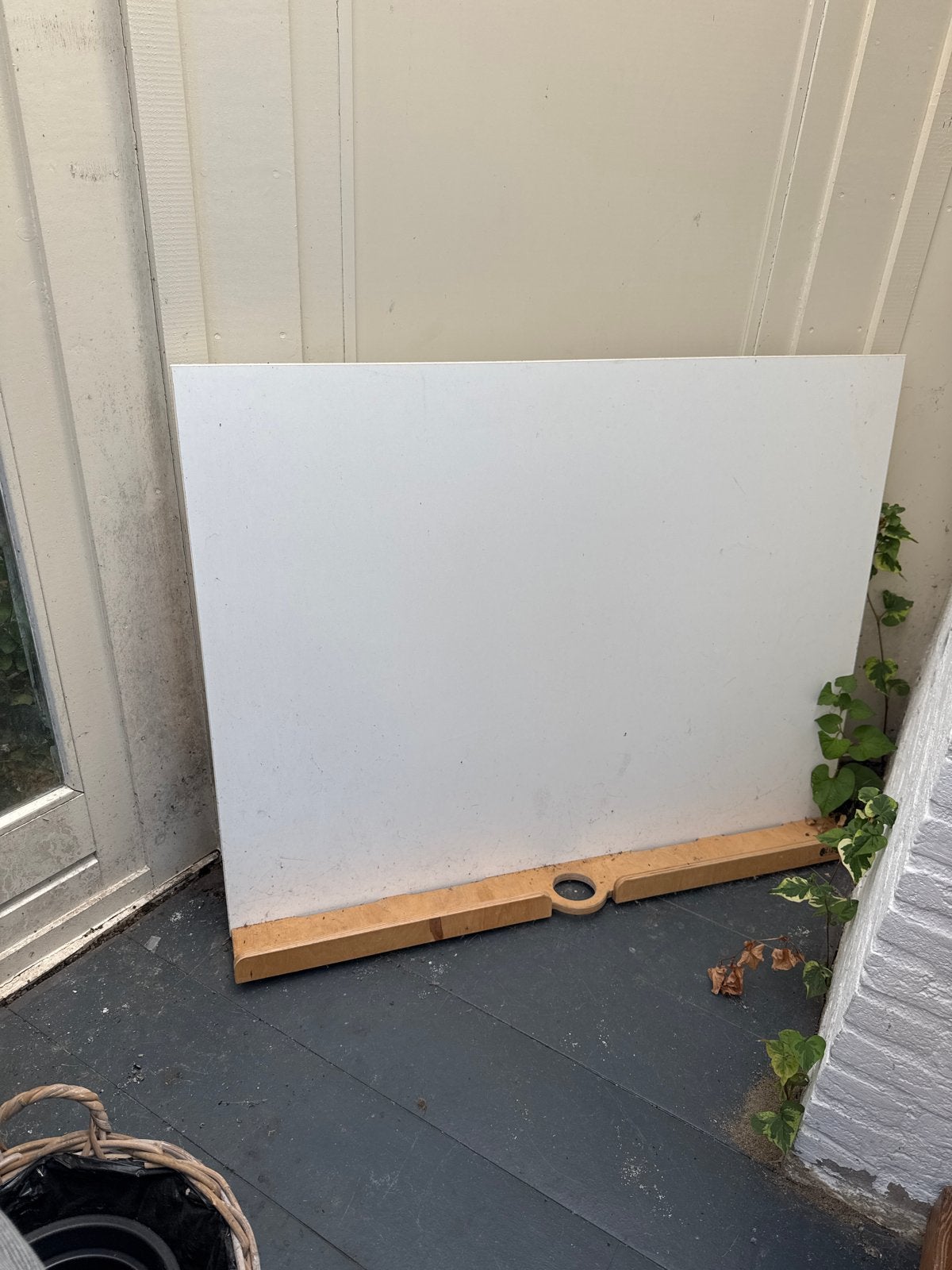 Verfbord / Tekenbord - moet schoongemaakt worden, Ophalen, Gebruikt