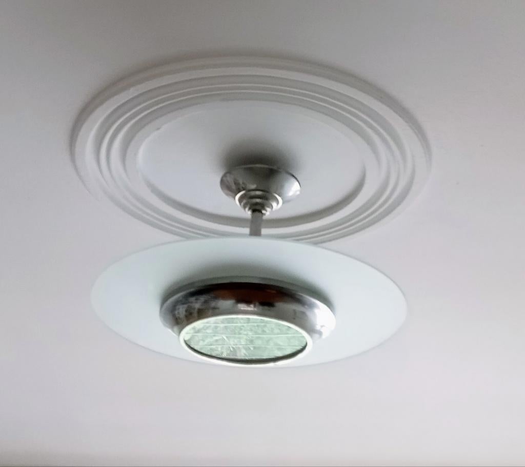 Vintage plafonnière, Huis en Inrichting, Lampen | Plafondlampen, Ophalen