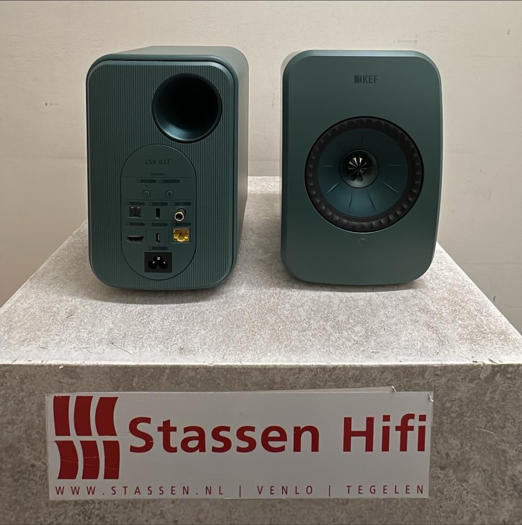 Kef LSX II LT demo, Zo goed als nieuw, 120 watt of meer, Front, Rear of Stereo speakers, Ophalen