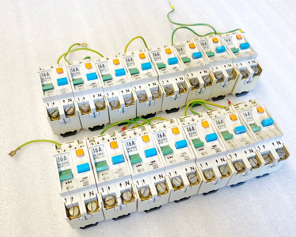 Holec aardlekautomaat, RCBO, Alamat 16A, 3680Watt, Ophalen of Verzenden, Gebruikt, Overige merken, Aardlekautomaat