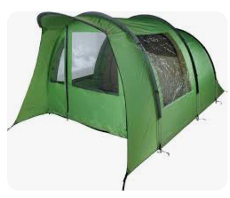 Eureka! Stony Pass 4 TP - koepeltent - 4p, Caravans en Kamperen, Tenten, Ophalen of Verzenden, Gebruikt, Tot en met 4