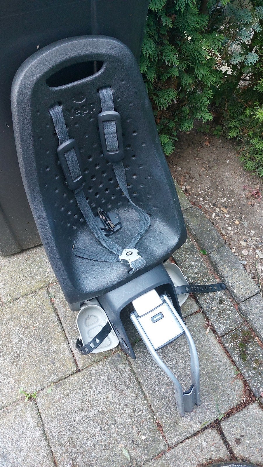 Yepp fietszitje - Eenvoudig te bevestigen, Fietsen en Brommers, Fietsaccessoires | Fietsstoeltjes, Ophalen, Gebruikt, Achterzitje