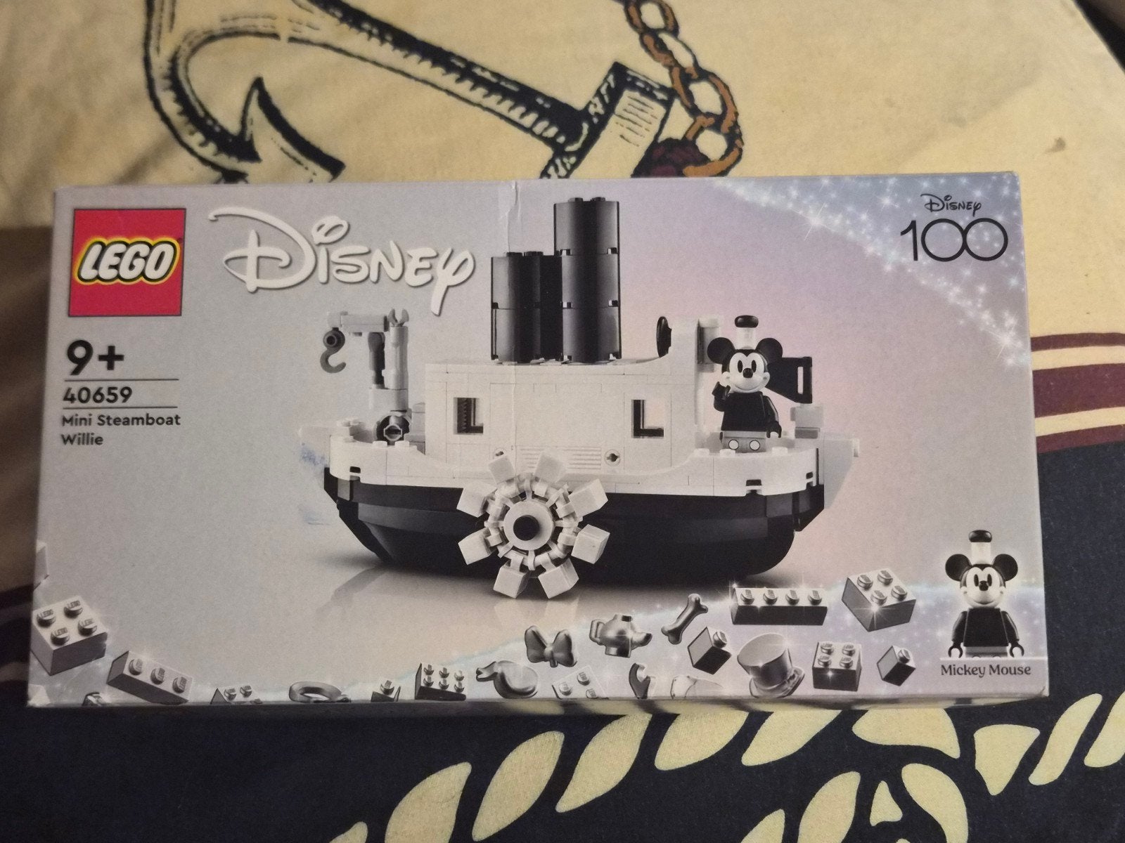 LEGO Disney 40659 Mini Steamboat Willie Nieuw in doos, Kinderen en Baby's, Speelgoed | Duplo en Lego, Lego, Nieuw, Ophalen of Verzenden