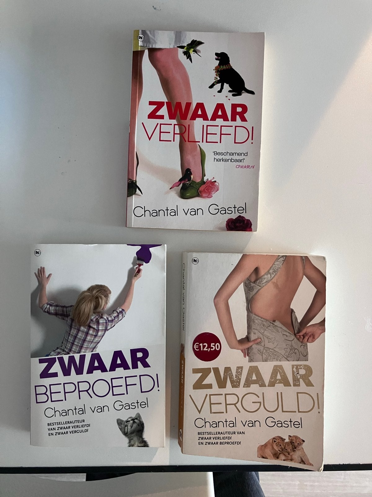 C. van Gastel - Zwaar Verliefd, Beproefd en Verguld!, Boeken, Ophalen of Verzenden, Gelezen