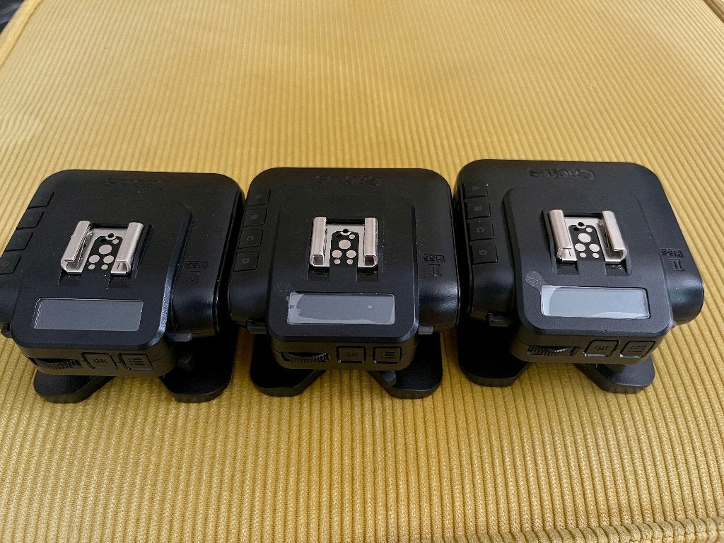 Cactus V6 II reciever / transmitter 3 stuks, Overige merken, Afstandsbediening, Ophalen of Verzenden, Zo goed als nieuw